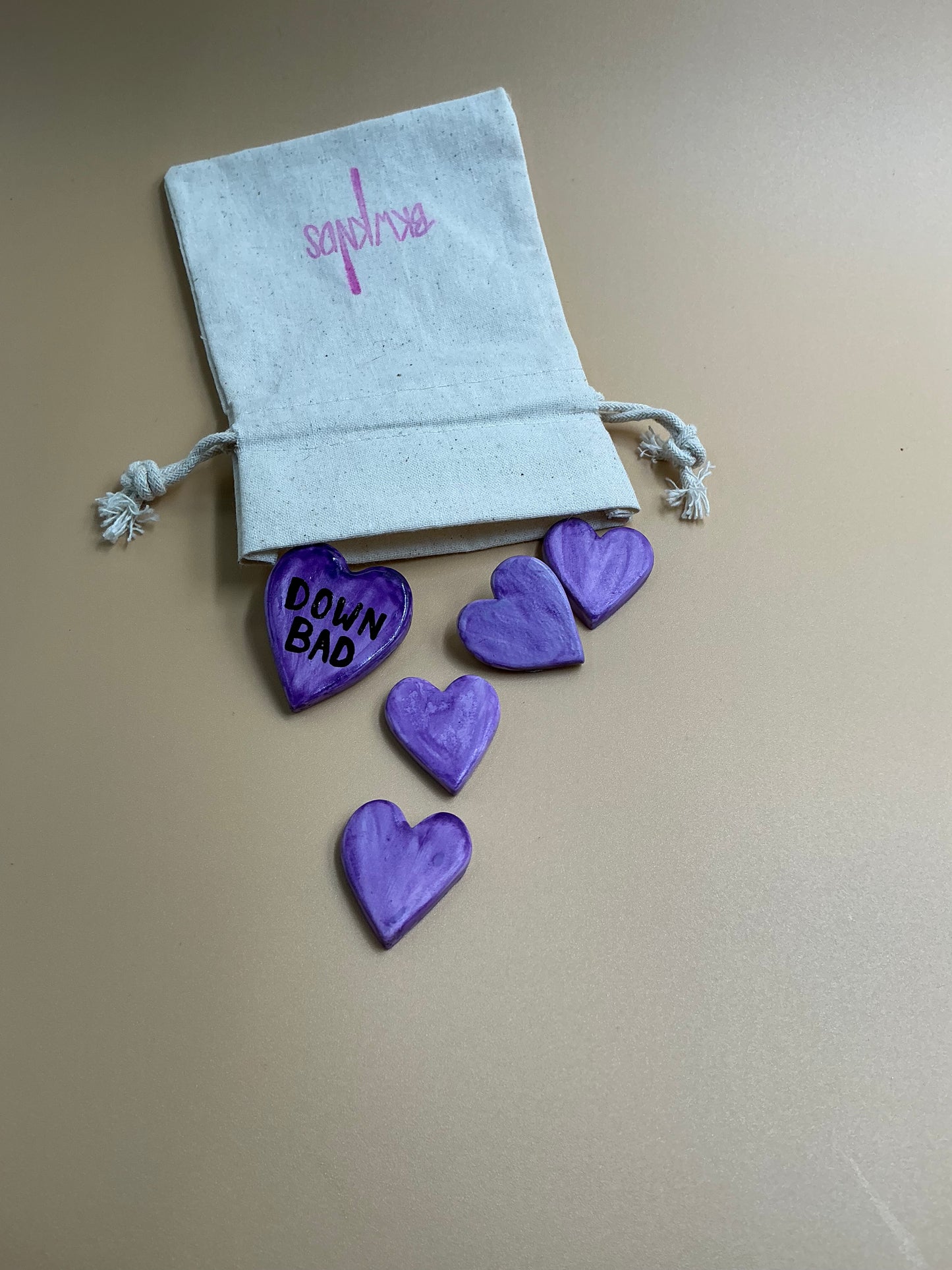 “for the gals” - pastel violet heart MAGS| TAYLOR | #1