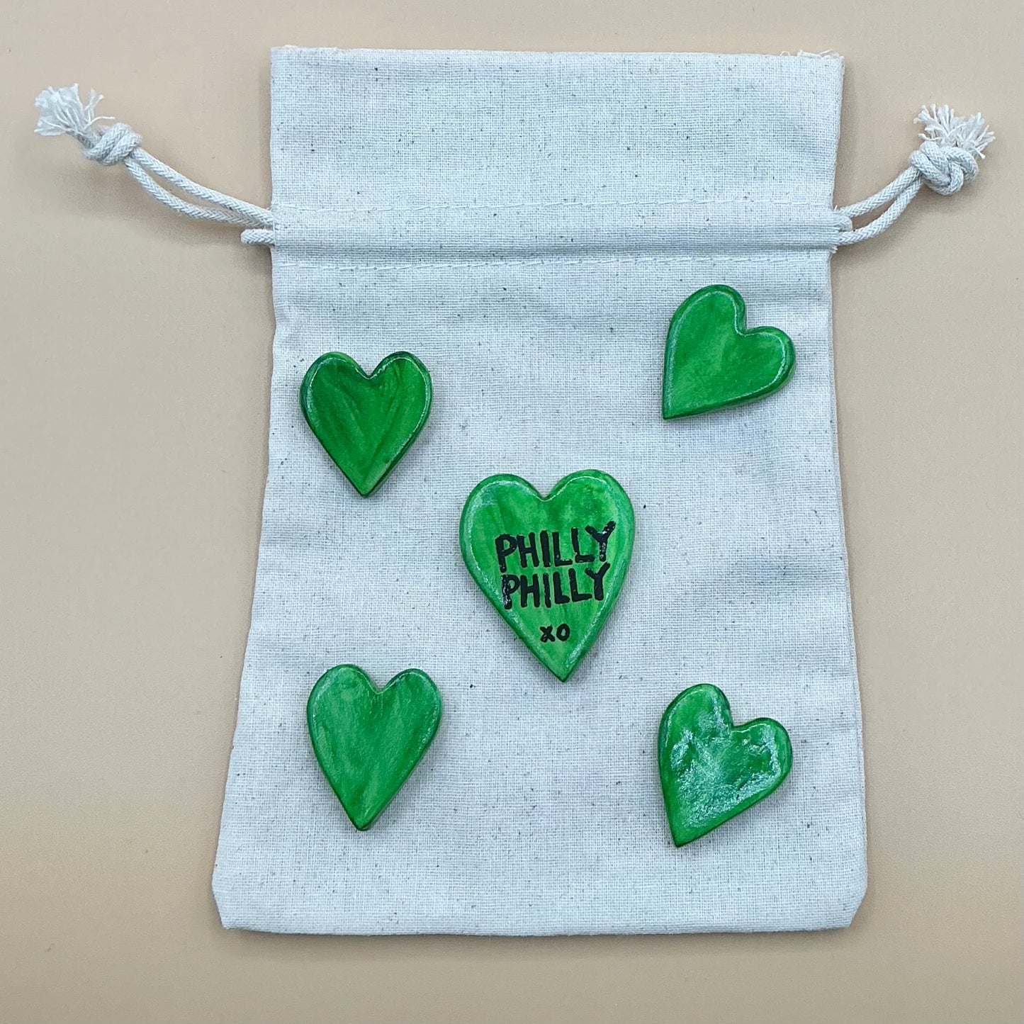 “for the birds” - kelly green heart MAGS| PHILLY PHILLY | #1